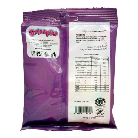 Dulceplus Mini Kisses Jelly, Gluten Free, Pouch, 100g - Image 2