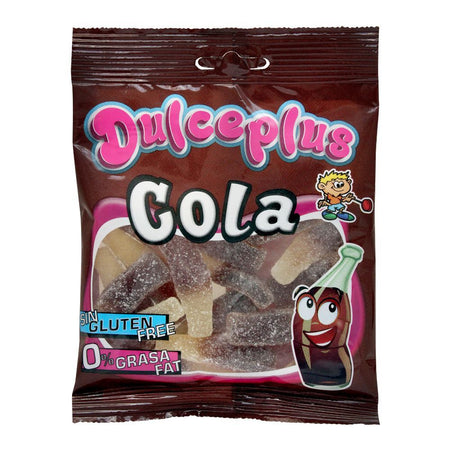 Dulceplus Sour Cola Bottles Jelly, Gluten Free, Pouch, 100g - Main Image
