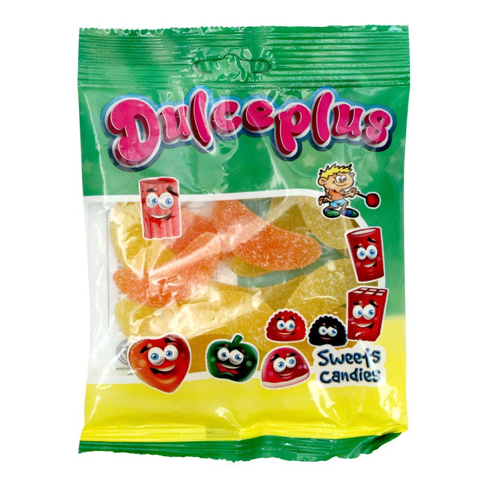 Dulceplus Sour Segents Jelly, Pouch, 100g - Main Image