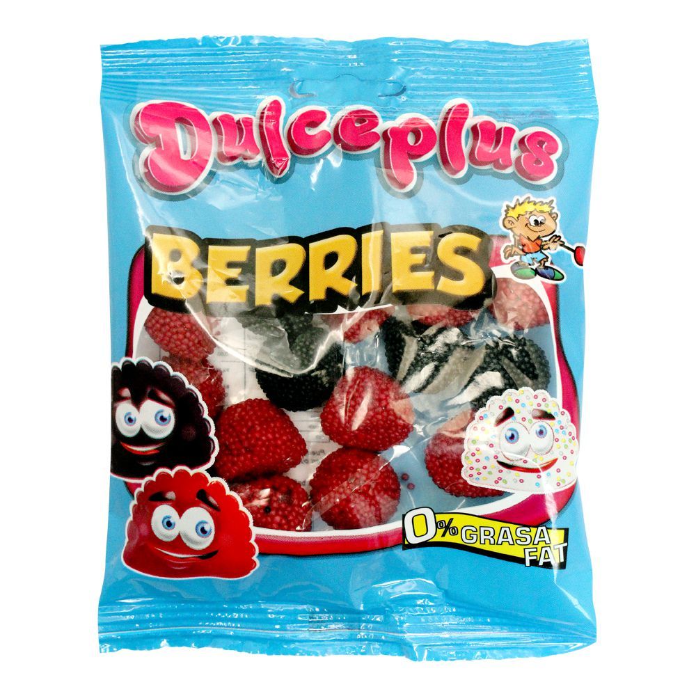 Dulceplus Wild Berries Jelly, Gluten Free, Pouch, 100g - Main Image