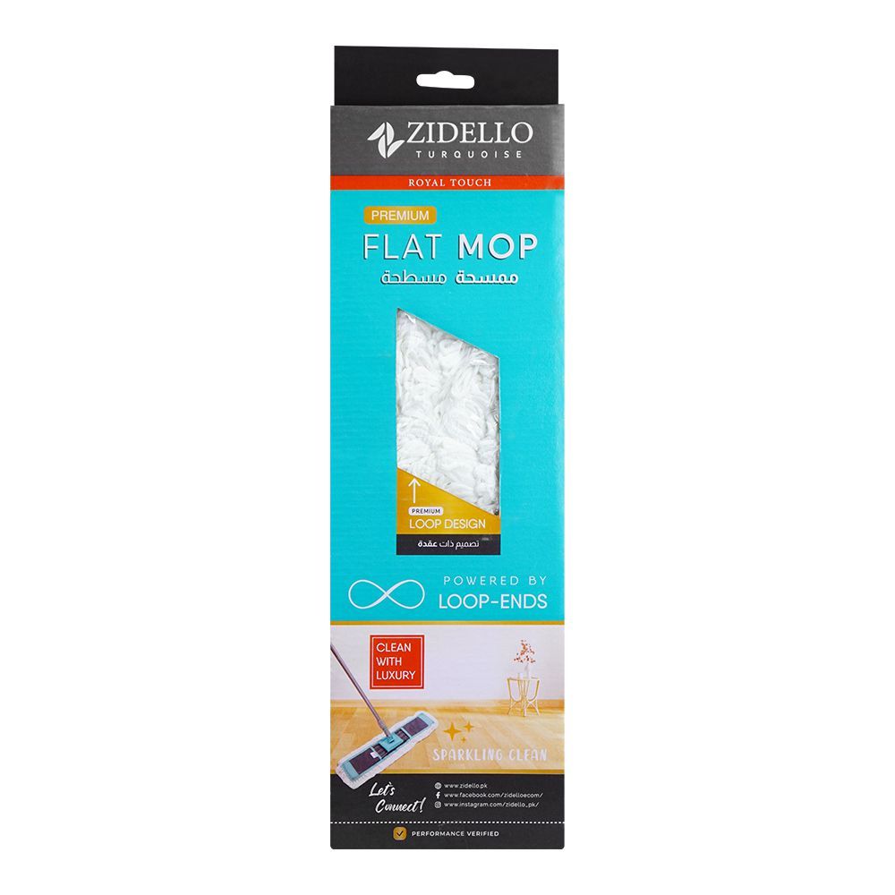 Zidello Dry Mop Heavy, 16 Inches, Green - Image 3