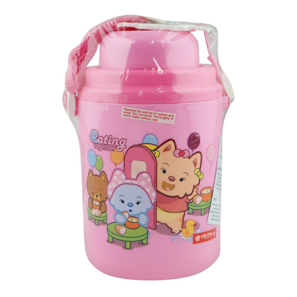 Lion Star Boston Water Cooler, 500ml, Pink, HU-20 - Main Image