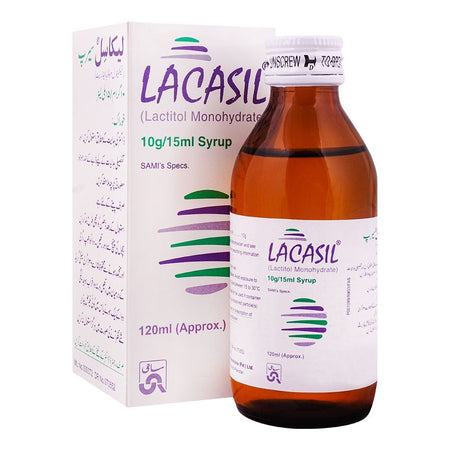 Sami Pharmaceuticals Lacasil 10g/15ml Syrup, 120ml - Main Image
