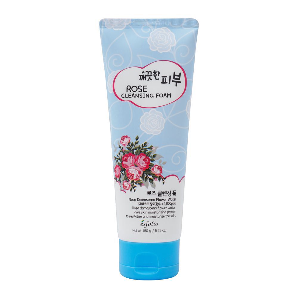 Esfolio Rose Cleansing Foam, 150g - Main Image