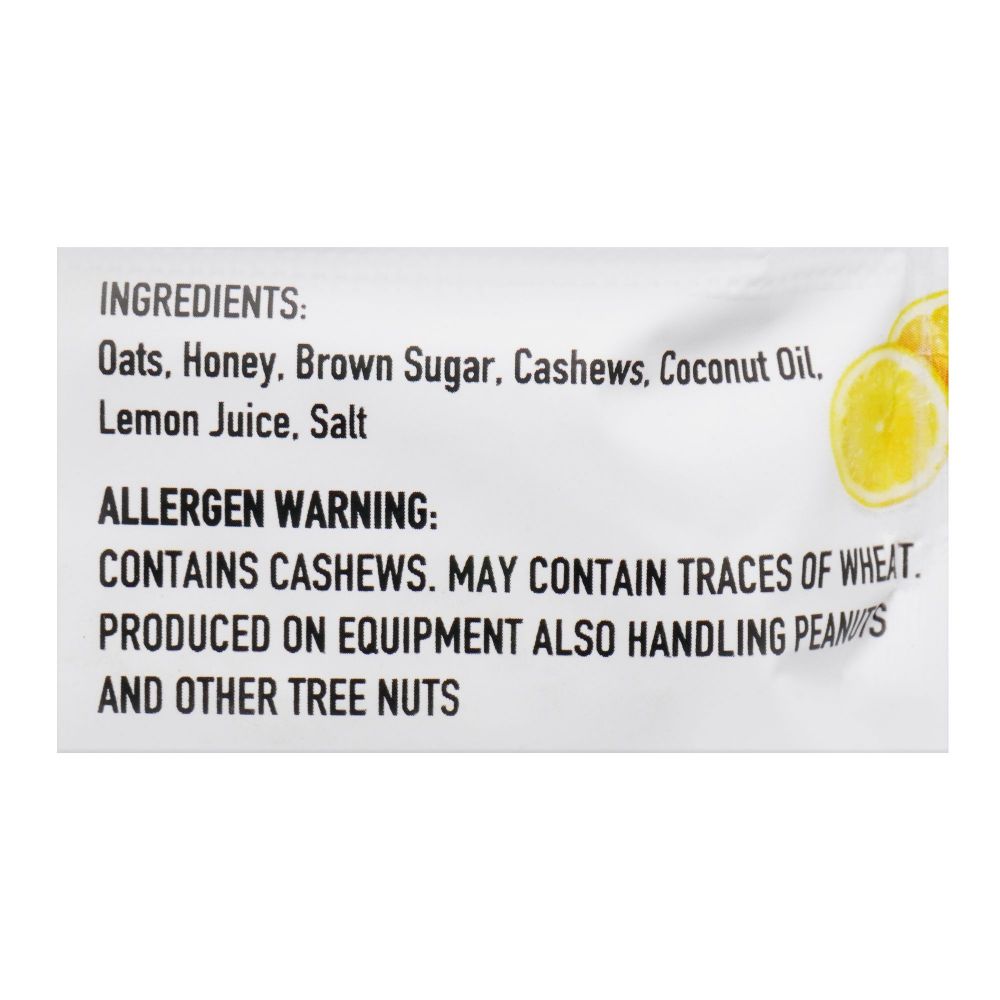 Nutri Lov Granola Bars, Lemon Cashew, 45g - Image 3