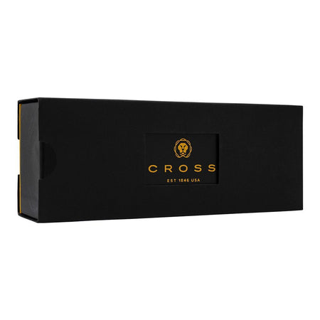 Cross Click Classic Matt Black Ballpoint Pen With Chrome Appointments, Black Medium Tip, AT0622-102 - Image 2