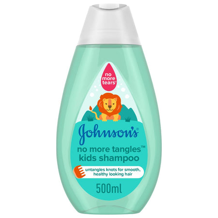 Johnson's No More Tangles Kids Shampoo, 500ml - Main Image