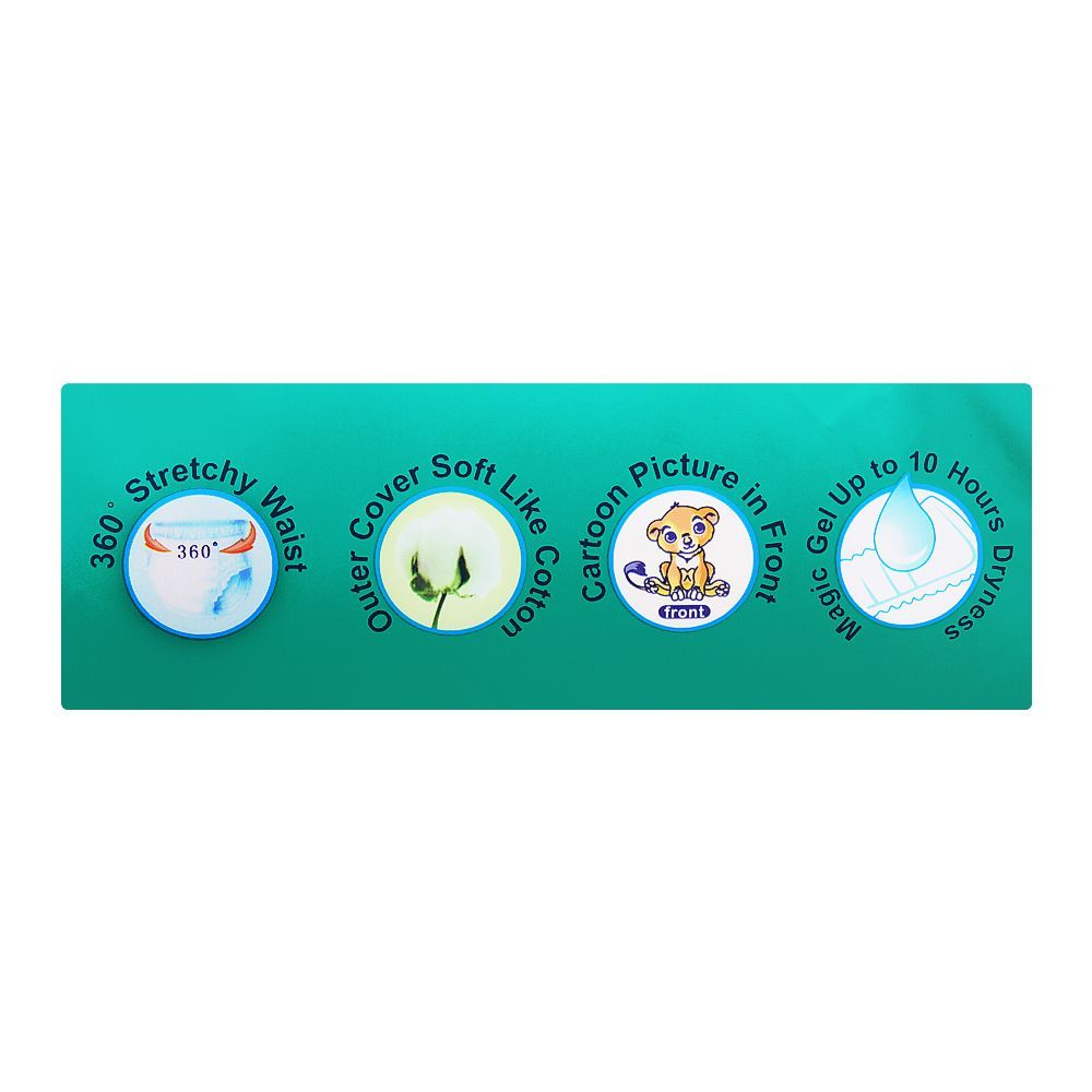 Leo Plus Super Fit Baby Pants Medium No. 3, 6-11Kg, 60-Pack - Image 3