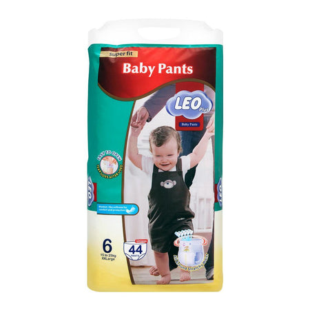 Leo Plus Super Fit Baby Pants XXLarge No. 6, 15-25Kg, 44-Pack - Main Image