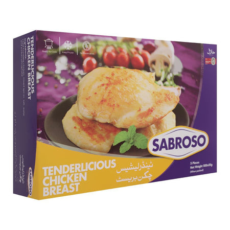 Sabroso Tenderlicious Chicken Breast, 5 Pieces, 500g - Main Image