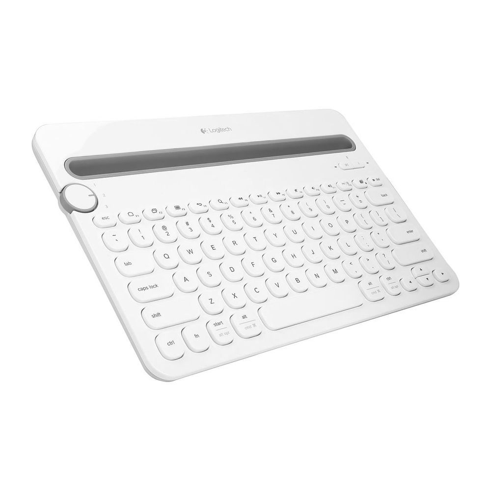Logitech Bluetooth Multi-Device Keyboard, White, K480 - Main Image