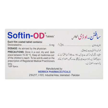 Werrick Pharmaceuticals Softin-OD Tablet, 10-Pack - Image 2