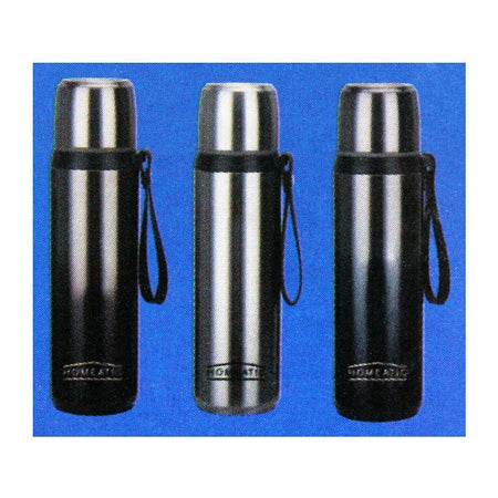 Homeatic Steel Sports Water Bottle, Silver, 750ml, KD-1015 - Image 5