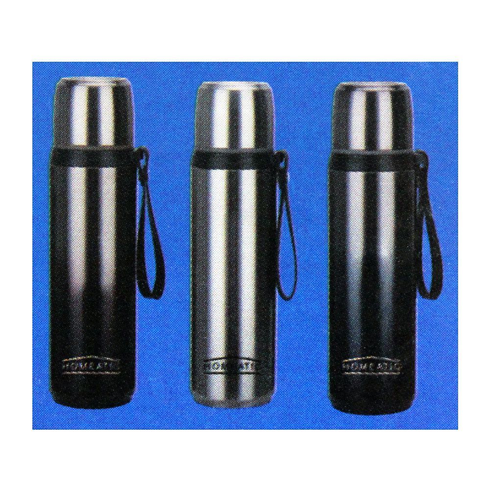 Homeatic Steel Sports Water Bottle, Silver, 750ml, KD-1015 - Image 5