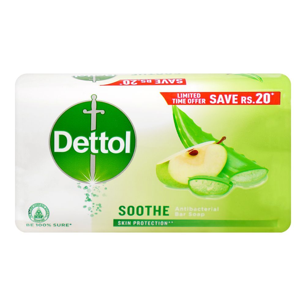 Dettol Soothe Soap, 160g - Main Image