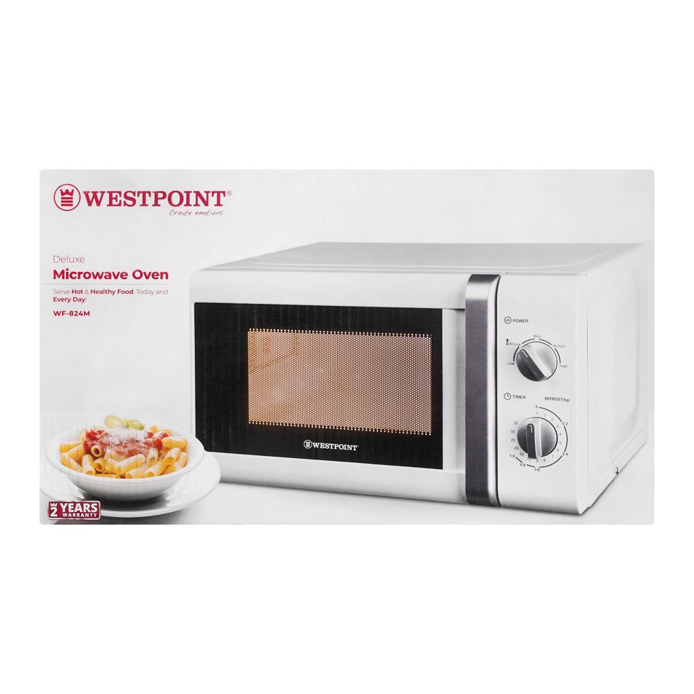 West Point Deluxe Microwave Oven, 20 Liters, WF-824 - Image 3