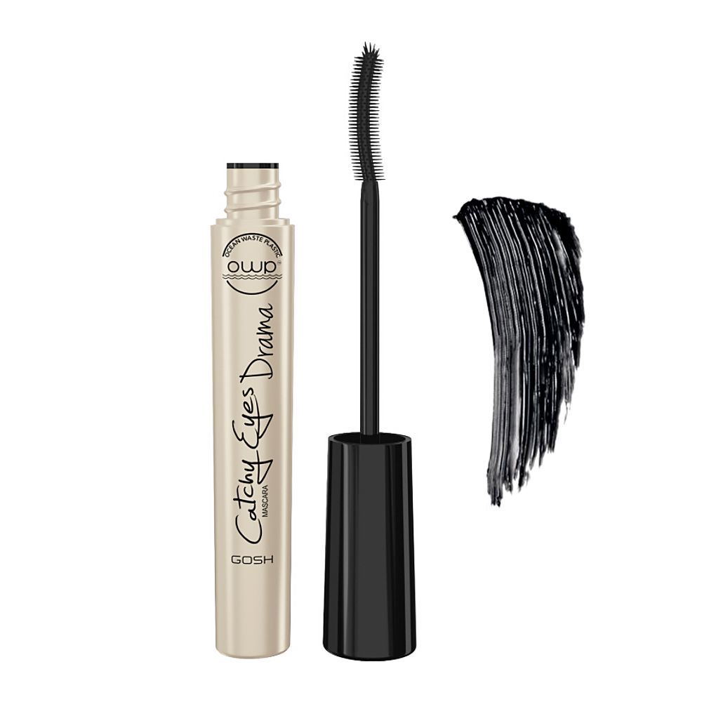 Gosh Catchy Eyes Drama Mascara 001, Extreme Black - Main Image
