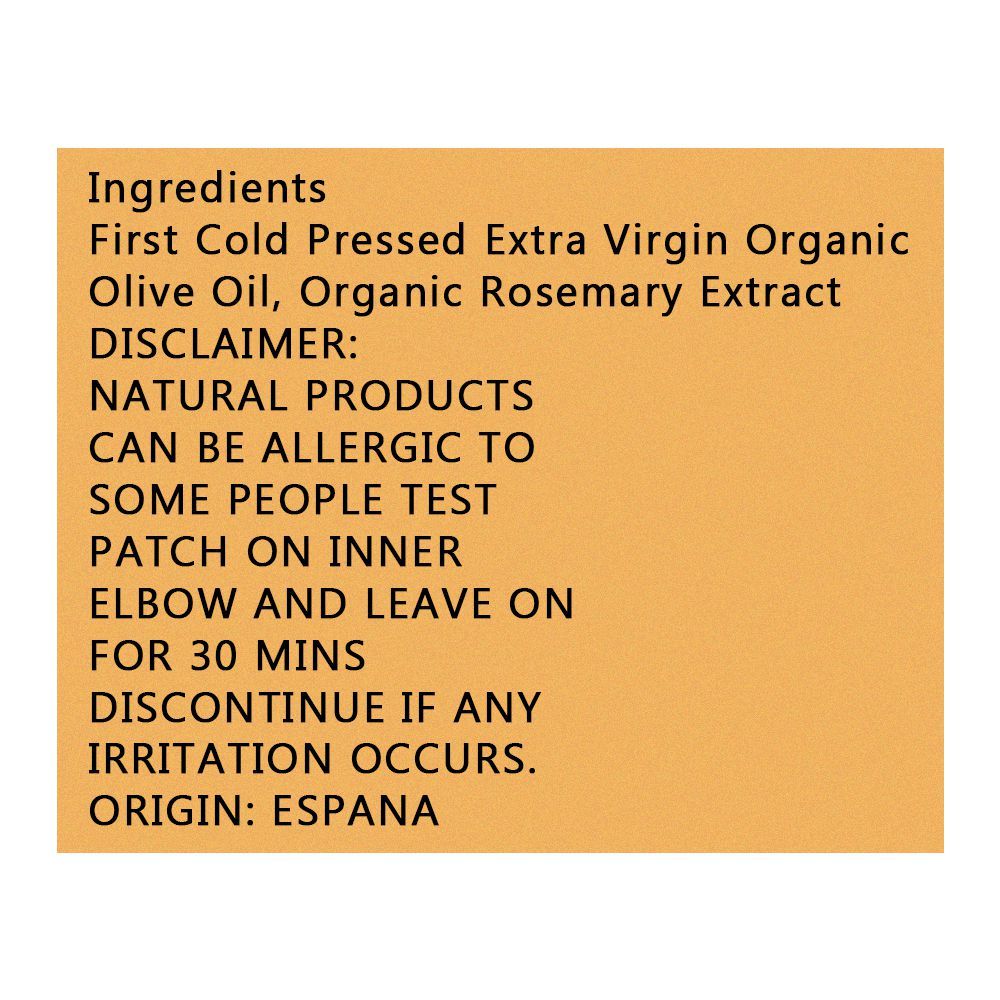 Rosemary Organic Olive Oil, 20ml - Image 3