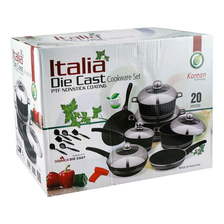 Sonex Italia Cookware Set, 52309, 20-pack - Image 2