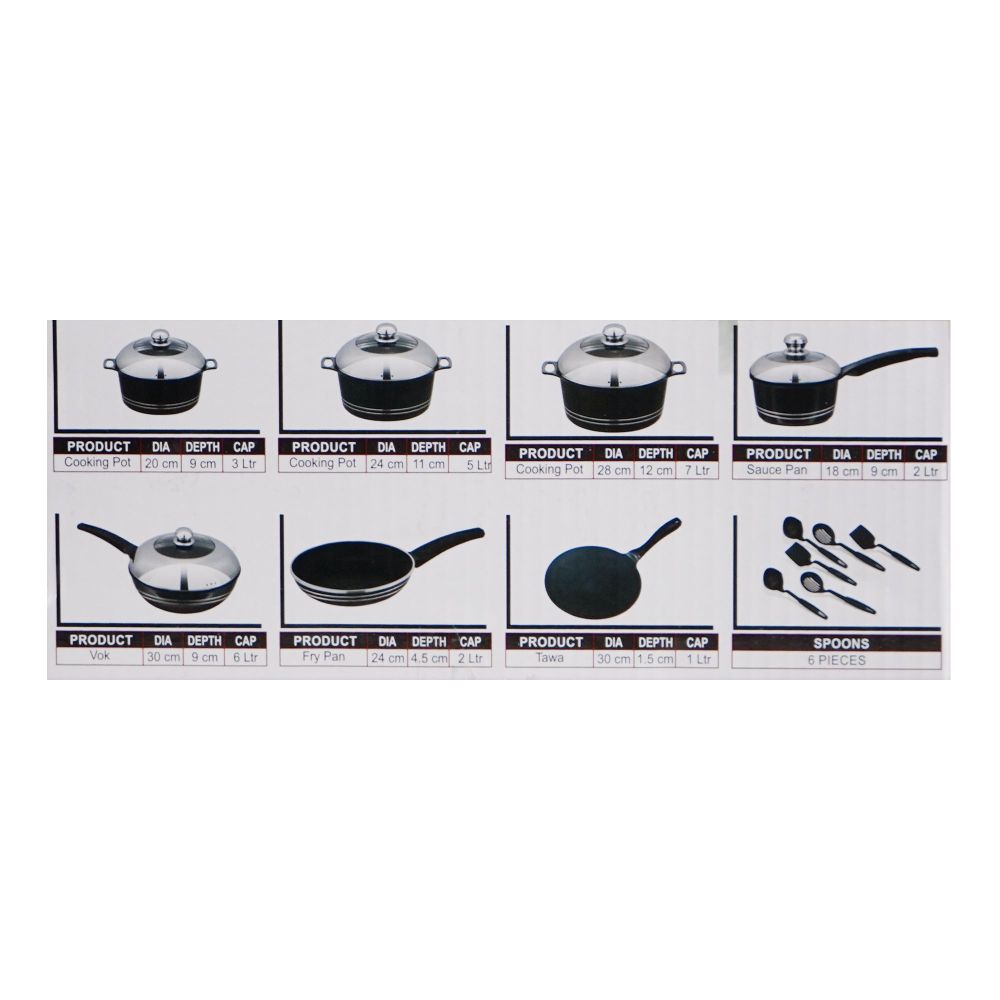 Sonex Italia Cookware Set, 52309, 20-pack - Image 5