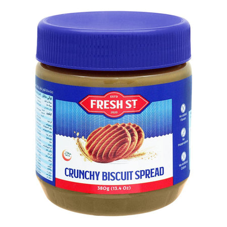 Fresh Street Crunchy Biscuit Spread, 380g - Main Image