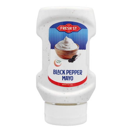 Fresh Street Black Pepper Mayo 300ml, - Main Image