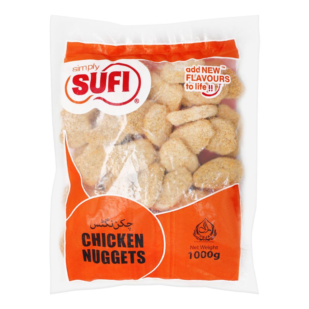 Sufi Chicken Nuggets, (Poly Bag), 1000g - Main Image