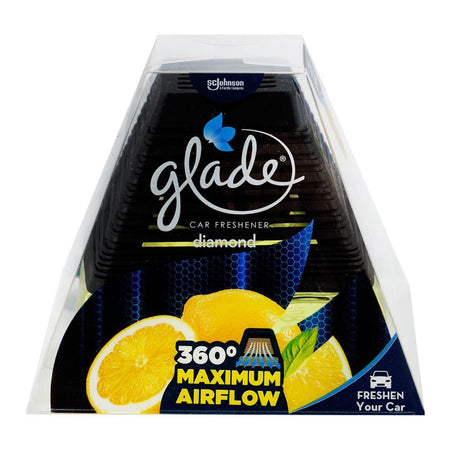 Glade Diamond Lemon Car Air Freshener, 80ml - Main Image