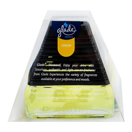 Glade Diamond Lemon Car Air Freshener, 80ml - Image 2