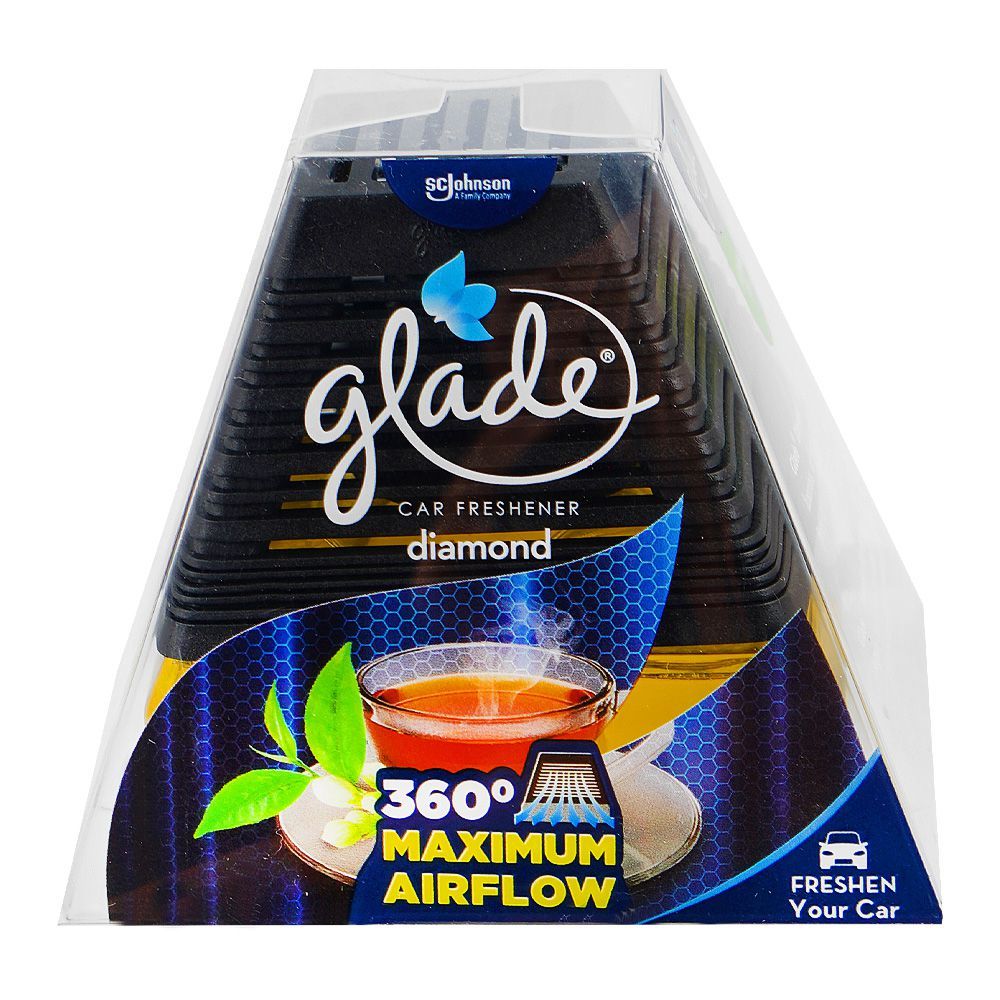 Glade Diamond Jasmine Tea Car Air Freshener, 80ml - Main Image