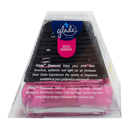 Glade Diamond Wild Berries Car Air Freshener, 80ml - Image 3