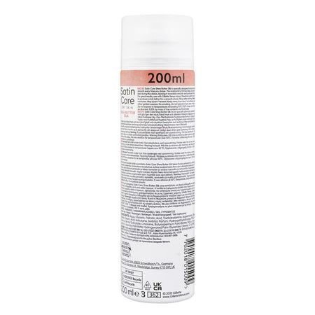 Gillette Satin Care Dry Skin Shea Butter Silk Shave Gel, 200ml - Image 2