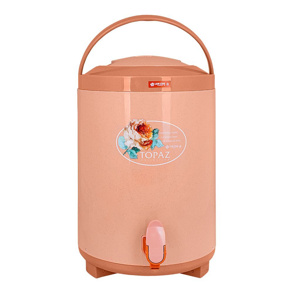 Lion Star Sahara Drink Jar, Water Cooler, 10 liter Capacity, Red, D-23 - Main Image