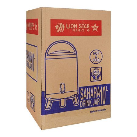 Lion Star Sahara Drink Jar, Water Cooler, 10 liter Capacity, Red, D-23 - Image 4