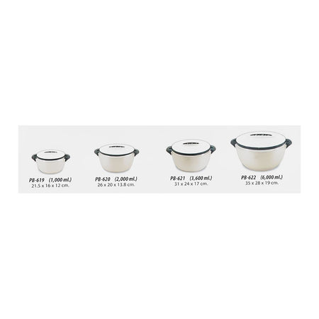 Happy Ware Hot Pot Set, 4-Pack, Beige, SU-622-4 - Image 6