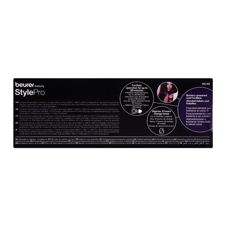Beurer Style Pro Cordless Hair Straightener, HS20 - Image 4