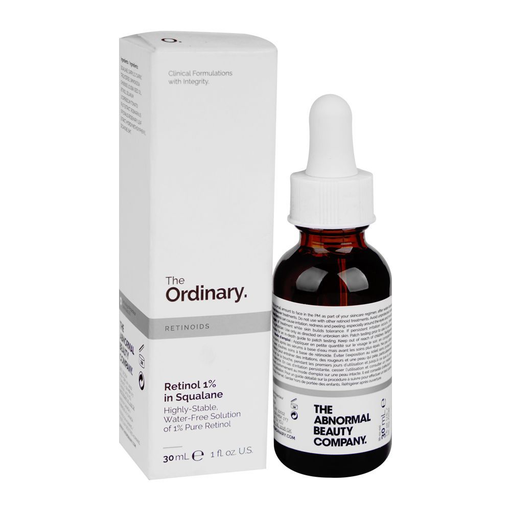 T.O. Retinol 1% In Squalene Serum, Anti-Aging, For All Skin Types, 30ml - Main Image
