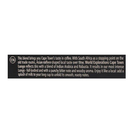 Nespresso World Explorations Cape Town Lungo, Potent & Roasted Coffee Capsules, 55g - Image 3
