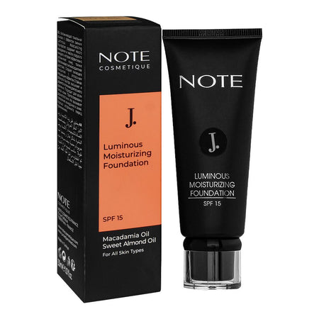 J. Note Luminous Moisturizing Foundation, SPF 15, For All Skin Types, 03 Medium Beige - Main Image