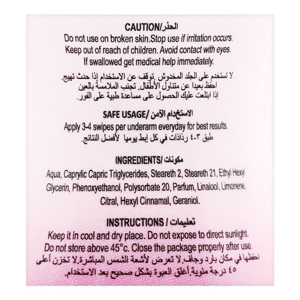 Ossum Teaser Deodorant Roll On, For Women, 50ml - Image 3