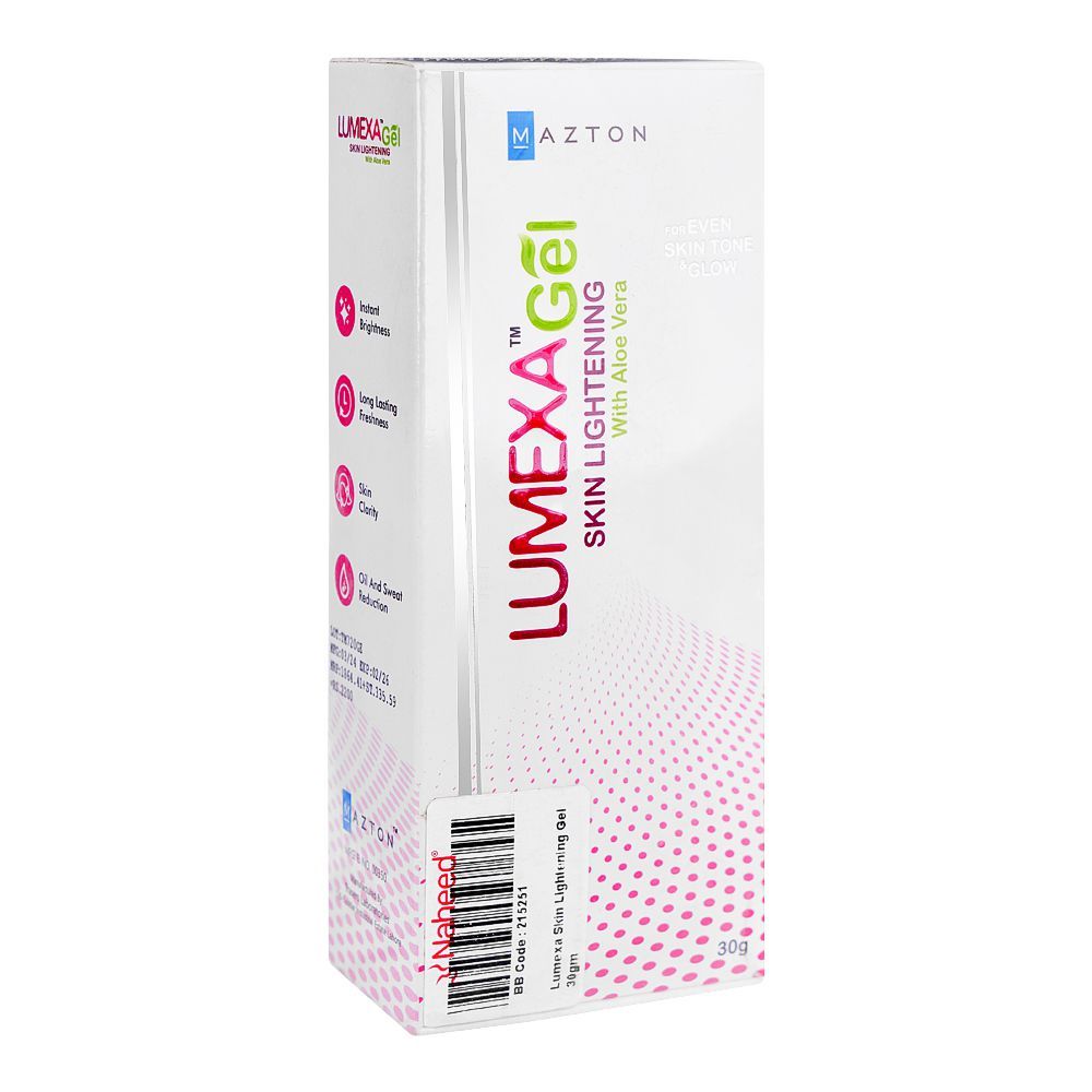 Lumexa Skin Lightening Gel With Aloe Vera, 30g - Main Image