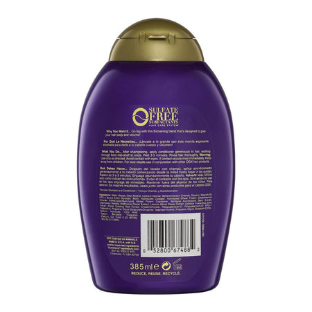 OGX Extra Volume+ Biotin & Collagen Conditioner 385ml - Image 2