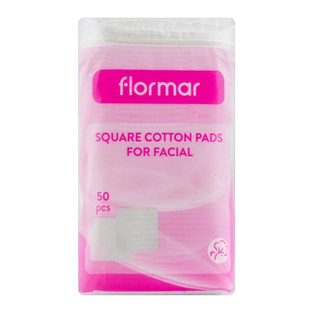 Flormar Square Cotton Pads, 50-Pack - Main Image