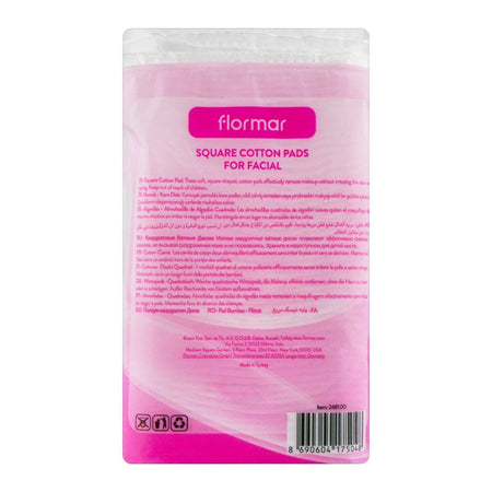 Flormar Square Cotton Pads, 50-Pack - Image 2