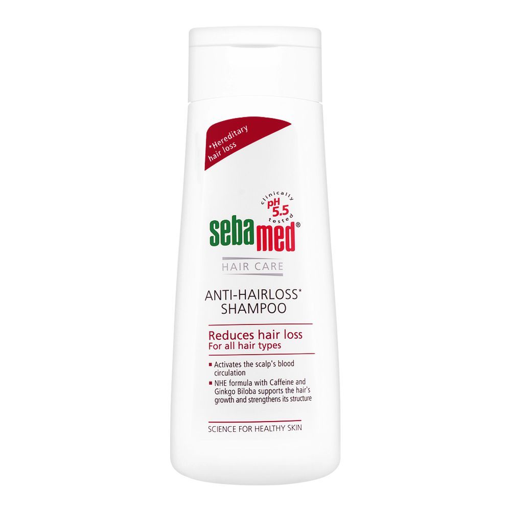 Seba Med Hair Care Anti-Hairloss Shampoo, All Hair Types, 200ml - Main Image