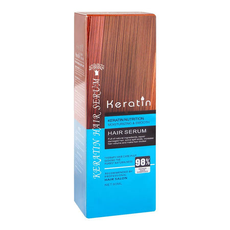 Keratin Nutrition Keratin Moisturizing & Smooth Hair Serum, Vitamin B5, Cement Ceramide, For Damaged Hair, 80ml - Image 2