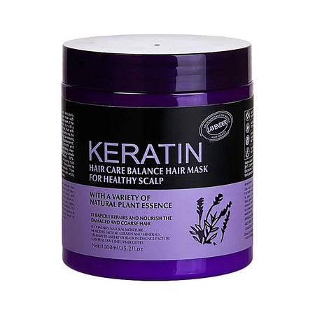 Keratin Hair Care Balance Lavender Hair Mask, 1000ml - Image 2