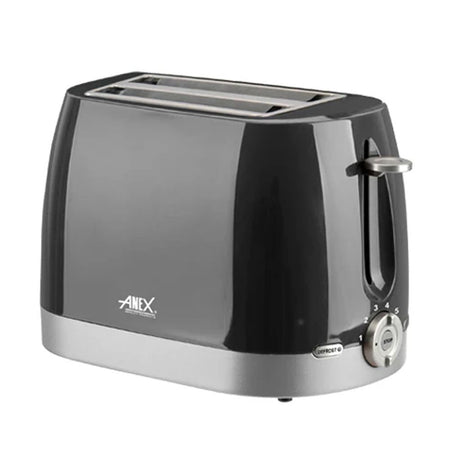 Anex Deluxe 2 Slice Toaster,730-870 W, 220-240V, Black, AG-3018 - Main Image