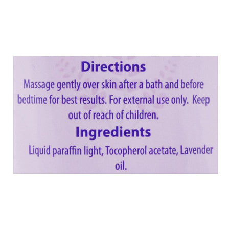 Nexton Sleep Time Baby Oil, Lavender, 125ml - Image 3