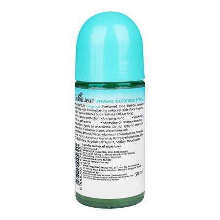 Enchanteur Gorgeous Perfumed Deodorant Roll On, Anti-Perspirant, 48 Hours Lasting, For Women, 50ml - Image 2